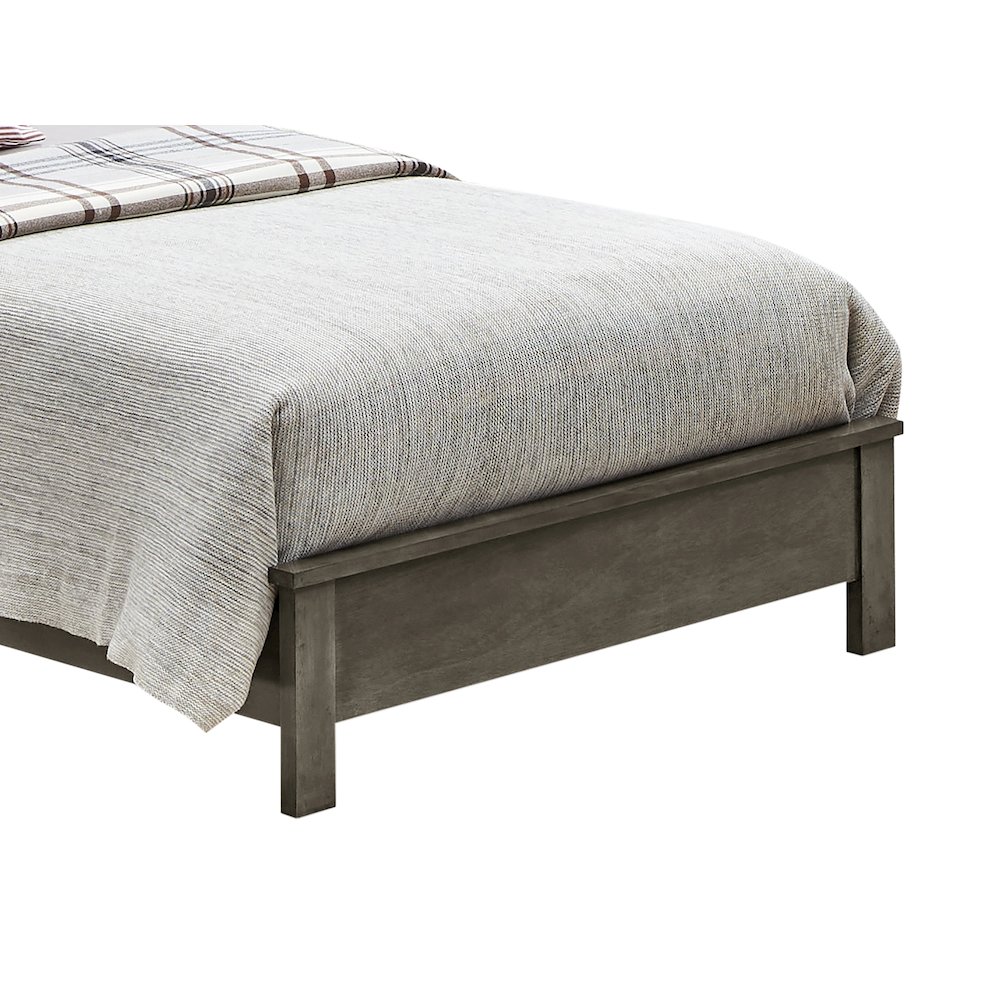 Glory Furniture Burlington Twin Bed in Gray Color