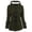 Army Green, variant on Pxiakgy winter coats for women Women Fashion Jacket Coat Horn Button Thicken Coat with Hooded Winter Warm Jacket Solid Winter Windproof CoatWomen's Outerwear Vests Army Green US:10