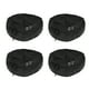 thumbnail image 1 of Cubiertas universales para llantas de repuesto de automóviles Unique Bargains, cubiertas de protección para ruedas, se ajustan a diámetros de llanta de 13 a 15 pulgadas, color negro, 1 juego, 1 of 7