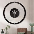 thumbnail image 1 of Reloj de Pared de 11,8 Pulgadas Elegante Reloj Colgante Decorativo Acrílico con Pilas Que No Hace Tictac para Oficina Dormitorio Tienda Escala Soledad Reloj de pared colgante, 1 of 6