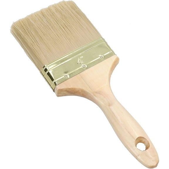 Wide Nylon Paint Brush, 100mm, for Sheds, Decking, and Fences