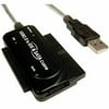 Cables Unlimited 6In USB 2.0 to IDE & SATA Adapter Cable w/ Power
