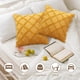 thumbnail image 5 of Funda De Almohada Escandinava Con Estampado De Rayas Y Textura Suave Para Sofá, Color Amarillo, 5 of 8