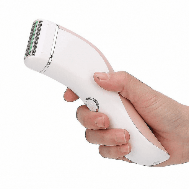 CHAO Depiladora impermeable para mujeres, máquina de depilación corporal, afeitadora portátil para mujeres USB, dispositivo eléctrico impermeable para depilación de cuerpo completo con base