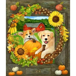 5d Diamond Art Dog Holding Flowers Paws St Valentines,Diamond Painting Kits,  Diamond Paint by Numbers, Diamond Painting Pictures Arts Craft for Home  Wall Decor : : Home