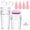 B1-Nail Art Stamper Kit(17Pcs), variant on SAVILAND Nail Stamper Kit with Scrapers French Tip Tool Silicone, 4-Piece