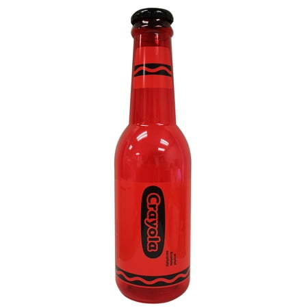 Crayola Scarlet Red Crayon Bottle Bank 21"