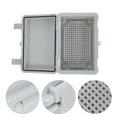 thumbnail image 4 of KAKOWELY outdoor junction box Outdoor Junction Box Waterproof Dustproof Plastic Electrical Box DIY Accessory5.91"X3.94"X2.76", 4 of 4