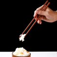 thumbnail image 4 of 5pairs of Red Sandalwood Chopsticks - No Paint, No Wax, Log Color - Healthy Tableware for Chinese Food, 4 of 4