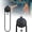 Black, variant on Endless Rope Trainer With Adjustable Resistance, Cable Pulley System,Pull Rope Fitness Rope Training, For Muscle Endurance Training, Upper Limb Fitness Training