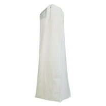 Anvazise Garment Bag Breathable Extra Large Non-woven Fabric Wedding Gown Dress Garment Bag for Home