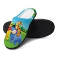 thumbnail image 4 of Men Winnie The Pooh Slippers Non-Slip Fuzzy House Slippers Warm Soft Plush Winter House Shoes Indoor Outdoor Slip-On Shoes, 4 of 7