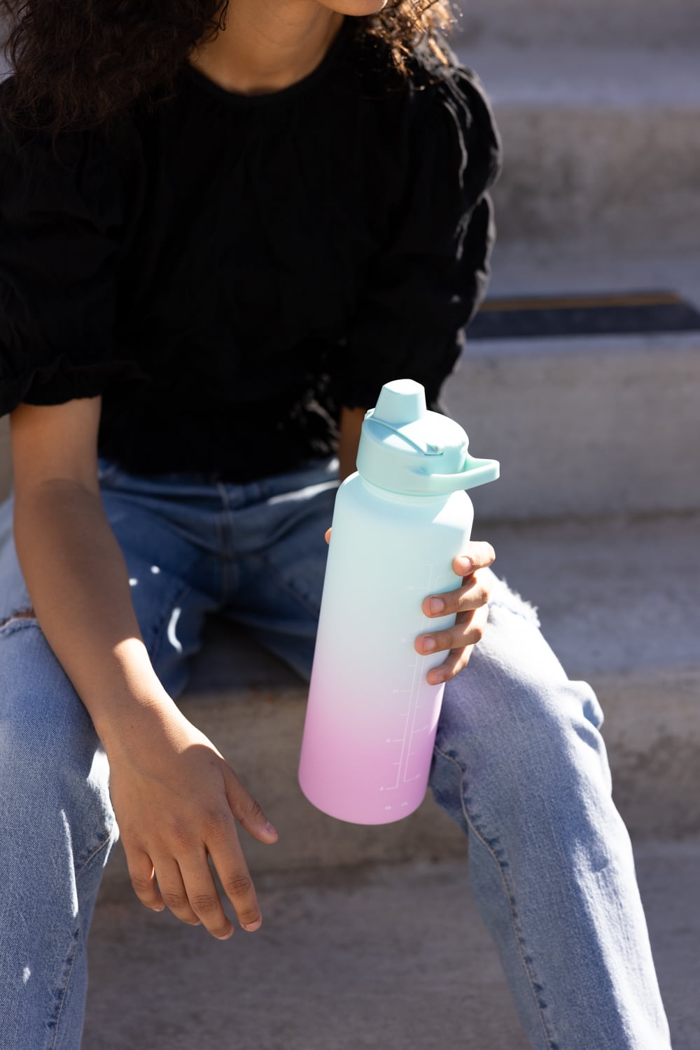 Simple Modern 48 fl oz Reusable Tritan Summit Water Bottle with Silicone Straw Lid|Coastal Lavender