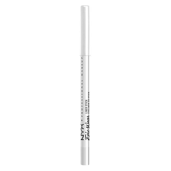 NYX PROFESSIONAL MAKEUP, Epic Wear, Liner sticks, Waterproof, Smudge proof, Easy glide application - PURE WHITE (Matte White)
