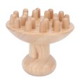 thumbnail image 1 of Masajeador De Hongos, Alivio Del Dolor Muscular, Relajación Profesional, Eliminación De Celulitis, Masajeador Portátil De Terapia De Madera Para El Hogar, 1 of 7