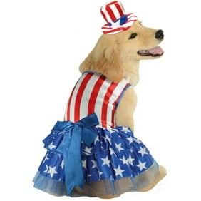 Patriotic Pooch Uncle Sam 4th Of July American Dog Pet Costume
