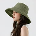 thumbnail image 2 of Scala Sun Hats for Women Wide Brim and UV Protection Travel Packable Brim Summer UV Hat Womens Summer Sun Hat Army Green One Size, 2 of 4