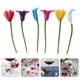 thumbnail image 5 of 6 marcadores de silicona con forma de flor para copas de vino, regalos de fiesta, 5 of 7