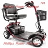 Golden Technologies - LiteRider - Lightweight Travel Scooter - 4-Wheel - Red