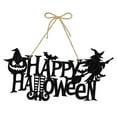 thumbnail image 3 of Happy Halloween Hanging Sign Pumpkin Home Decor Easy Installation Halloween Door, 3 of 9