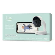 Pampers Lumi Smart Video Baby Monitor, HD Video & Audio, WiFi Camera, LCD, White (Discontinued)