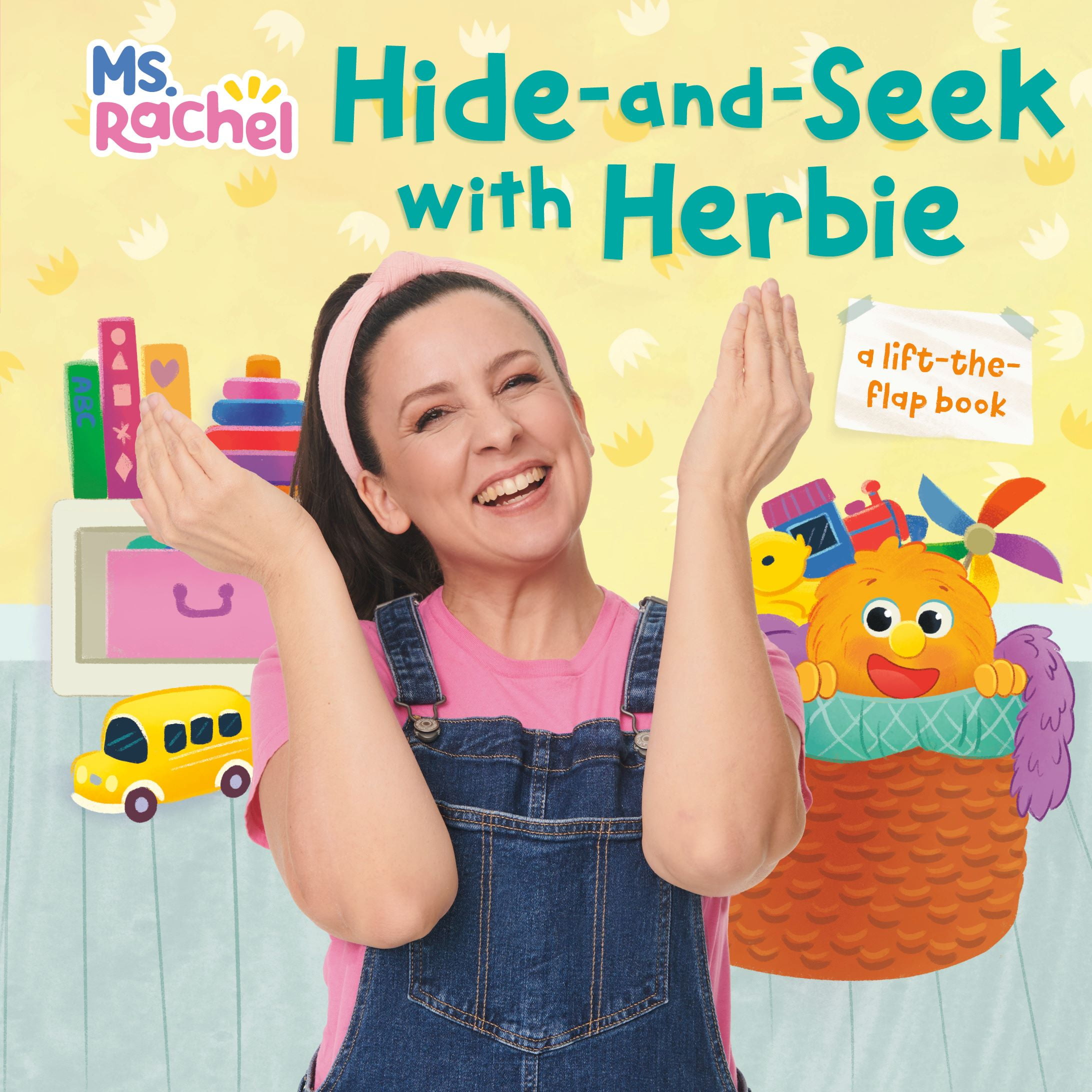 Books by Ms. Rachel: Hide and Seek with Herbie (Ms. Rachel), Book , (Board book), Hide and Seek with Herbie (Ms. Rachel)
