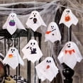 thumbnail image 4 of 8-Piece Hanging Ghost Decorations, 3D Bar Props, Colorful Small Hand Puppet Ghosts for Halloween Party Decor, Indoor and Outdoor Hanging Accents, 1Pack A, 4 of 6