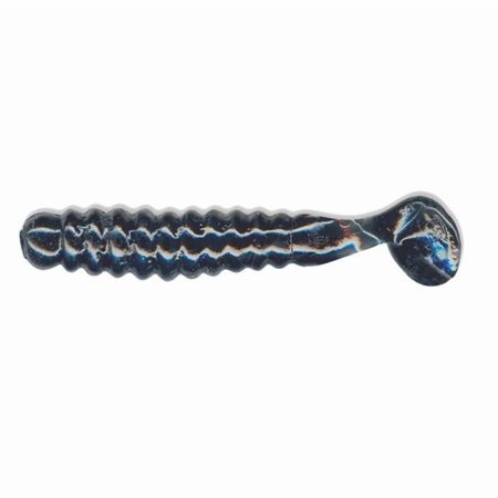 1.5 in. Crappie Slider Grub – Black