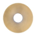 thumbnail image 1 of Saw Blade Cutting Grinding Disc TiCoated HSS Milling Cutter 75 x 0.8 x 22mm 72 Teeth, 1 of 14
