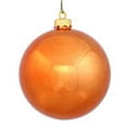 thumbnail image 4 of Vickerman 6" Gold Shiny Ball Ornament, 4 per Bag, 4 of 7