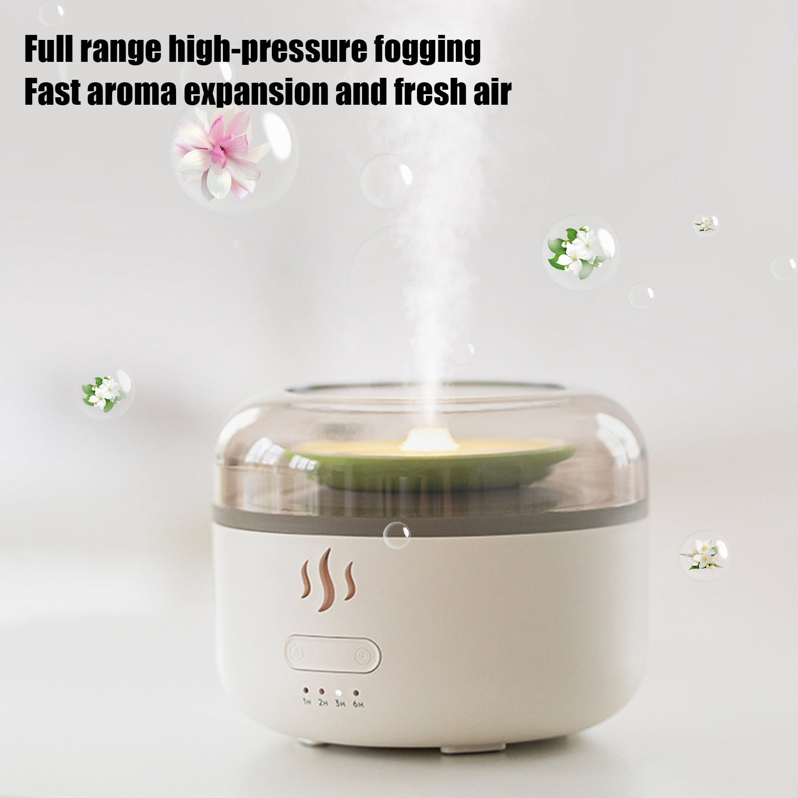 BOBOMOTI Humidifier for Room Baby Top Fill Cool Mist Humidifier Ultra Quiet Humidistat Essential Oil Diffuser Clearance