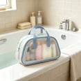 thumbnail image 5 of Clear Waterproof Travel Bag Transparent Makeup Organizer with Handle Large Capacity Portable Toiletry and Cosmetic Wash Bag for Travel, 5 of 6