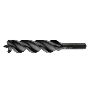 WoodOwl 03719 Nail Chipper Tri-Cut Auger 7-1/2" x 1-1/2"