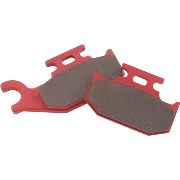 BikeMaster Sintered Front and Rear Motorcycle Brake Pads Compatible for Can