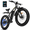 Gray, variant on ZDZA Electric Bike for Adults, 1500W Peak E-Mountain Bicycle, 26" Fat Tire 28mph Ebike, 48V 624Wh Removable Battery 72Miles Range, 7 Speed and Dual Suspension UL2849