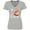 AC-Heather Grey, variant on Inktastic Zero Fox Given Women's V-Neck T-Shirt