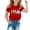1-Red1426, variant on WOYY Easter Graphic Tees for Kids Boys Girls Cute Short Sleeve Crew Neck T-Shirt, Sizes 1-13