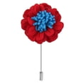 thumbnail image 1 of Flor Ojal Hecho de La Solapa Broche de Flores Hombres - Negro, 1 of 9