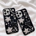 thumbnail image 4 of for iPhone 13 Pro Max Case, [Premium 3D Radiant Meteor] [Luxury Glitter Diamonds] [Stylish Black Cool Case] Soft Edge TPU Anti-Drop, Suitable for 6.7" Women and Girls., 4 of 13