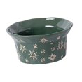 thumbnail image 5 of WeiLaiKeQi 1PC Christmas Dinnerware Present Christmas Tableware for Party Table Festive Green Bowl, 5 of 9