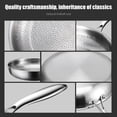 thumbnail image 4 of Lttoisl EIRZNGXQ Titanium Hammered Non-Stick Frying Pan with Lid, Scratch-Resistant Multifunctional Cookware for Healthy Cooking, Stainless Steel PFOA-Free Skillet, 26cm Diameter, 4 of 8