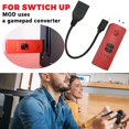 thumbnail image 2 of Adaptateur de Manette Sans Fil Universel pour Nintendo Switch avec Connectivité Bluetooth et Support de Mode Filaire pour PS4 PS3 Xbox One et Xbox 360 Gamepads, 2 of 8