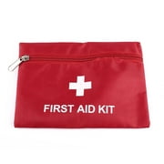 Newly Portable Empty First Aid Kit Bag Waterproof Durable Oxford Small Red Cross Kit Pouch Emergency Survival Bag Medicine Storage Bag for Home, Car, Office, School, Hiking, Camping, Travel