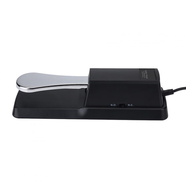 Fugacal Sustain Pedal, Slip-Resistant Rubber Bottom Keyboard Damper, For Instrument Lovers Electronic Keyboard