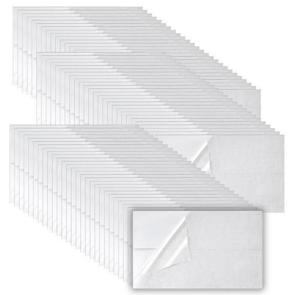 3"x5" Record of Annual Inspection Permanent Clear Decal Overlay for Protecting Annual Vehicle Inspection Labels 100-pk.