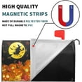 thumbnail image 4 of Happy Halloween Pumpkin Mailbox Covers Magnetic Black Halloween and Outdoor Mailbox Cover Standard Size 25.5 X 21 Pumpkin Holiday Mailbox Wrap Post Letter Box Cover Decorative for Home Garden, 4 of 6