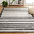 thumbnail image 2 of SAFAVIEH Kilim Alondra Striped Area Rug, Black/Ivory, 3' x 5', 2 of 8