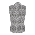 thumbnail image 2 of Blusa George para Dama, Escote V con Doblez, sin Mangas Print Blanco Talla EG, 2 of 4