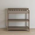 thumbnail image 4 of Child Craft Flat Top Changing Table with Pad & Strap, 2 Storage Shelves, Anti-Tip Kit, Dusty Heather, 4 of 7