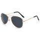 thumbnail image 1 of Pilot Sunglasses for Kids - Kids Sunglasses - Gold Black Gold, 1 of 2